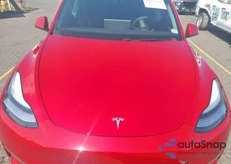 2020 Tesla Model Y Long Range Dual Motor All-Wheel Drive из США, поврежденный, VIN 5YJYGDEE7LF030371